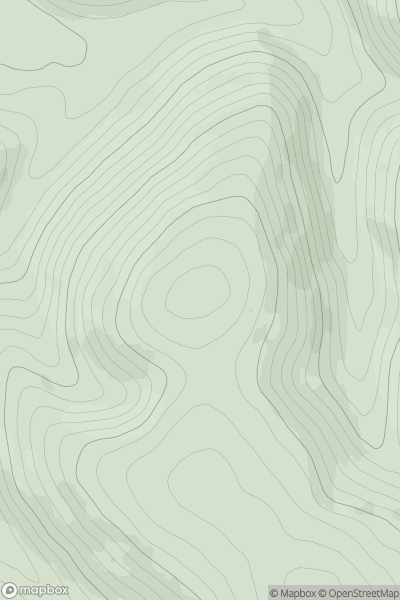 Thumbnail image for Great Hill [The River Tweed to the English Border] [NT029205] showing contour plot for surrounding peak